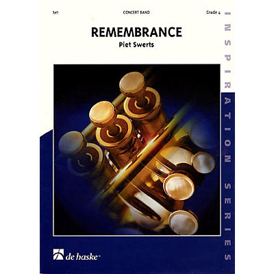 Hal Leonard Remembrance Sc Only Grade 4 Concert Band