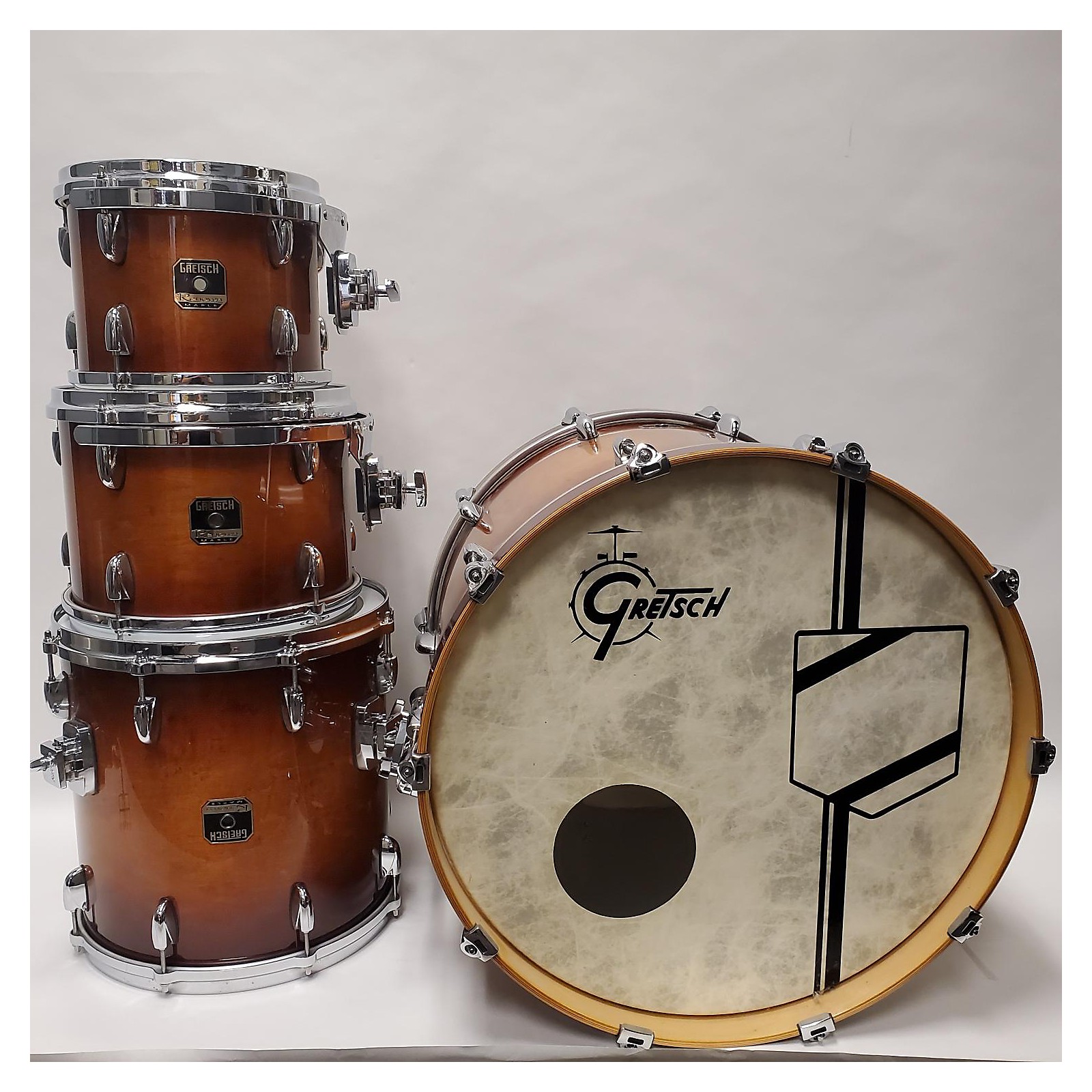 Used Gretsch Drums Renown Drum Kit 2 Color Sunburst Musician's Friend