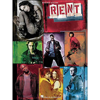 Hal Leonard Rent - Movie Vocal Selections arranged for piano, vocal, and guitar (P/V/G)