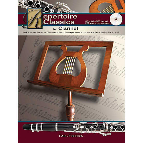 Repertoire Classics for Clarinet (Book/ Data MP3 CD)