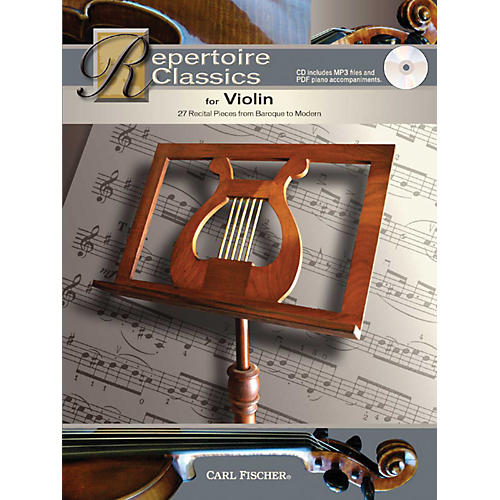 Repertoire Classics for Violin (Book + CD)