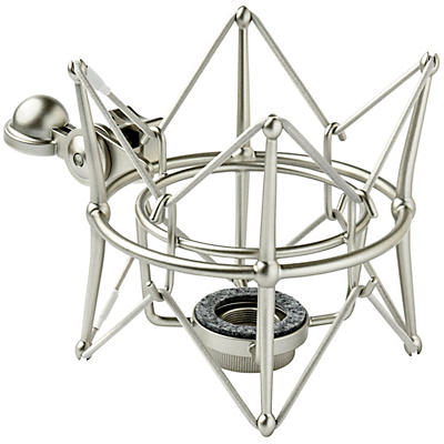 Universal Audio Replacement silver shockmount with M22 type threads for UA Bock 167 & 187 microphones