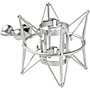 Universal Audio Replacement silver shockmount with locking clasps for UA Bock 251 microphone