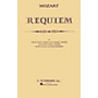 G. Schirmer Requiem (SATB) SATB composed by Wolfgang Amadeus Mozart