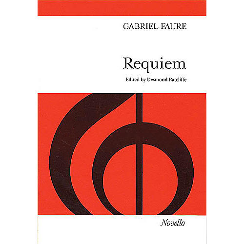 Novello Requiem (Vocal Score) SATB Composed by Gabriel Faure