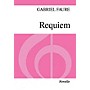 Novello Requiem (Vocal Score) SSA Composed by Gabriel Faure Arranged by Desmond Ratcliffe