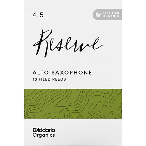 D'Addario Woodwinds Reserve, Alto Saxophone - Box of 10 4.5