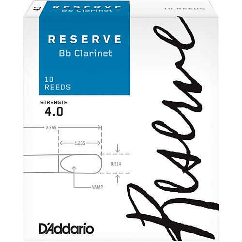 Reserve Bb Clarinet Reeds 10-Pack