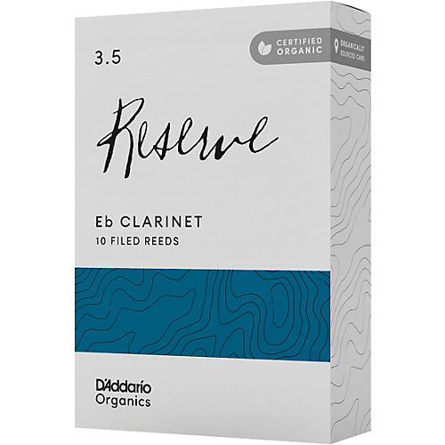 D'Addario Woodwinds Reserve, Eb Clarinet Reeds - Box Of 10 3.5