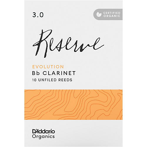 D'Addario Woodwinds Reserve Evolution, Bb Clarinet - Box of 10 3