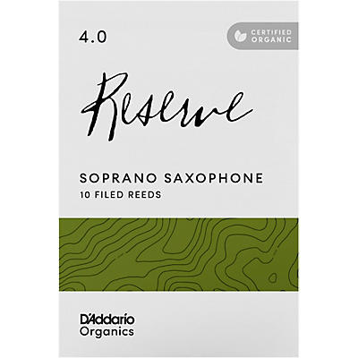 D'Addario Woodwinds Reserve, Soprano Saxophone Reeds - Box of 10