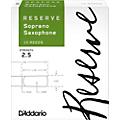 D'Addario Woodwinds Reserve Soprano Saxophone Reeds 10-Pack Strength 3.5Strength 2.5
