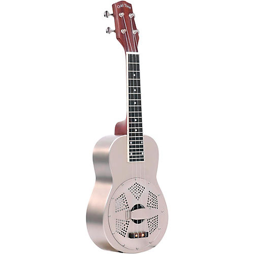 Gold Tone ResoUke Resonator Ukulele Brushed Metal