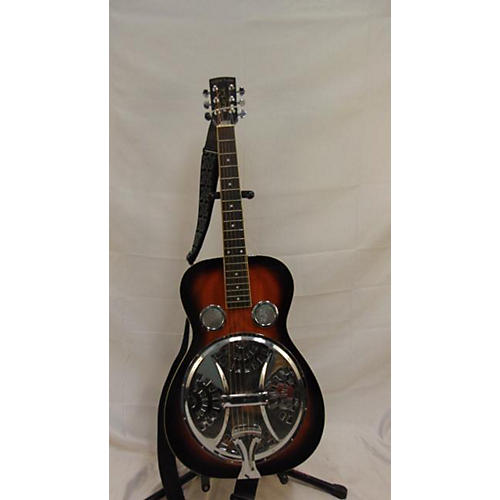 Gold Tone Resonator Acoustic Guitar 2 Tone Sunburst