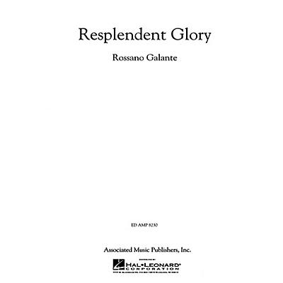 G. Schirmer Resplendent Glory Concert Band Composed by Rossano Galante