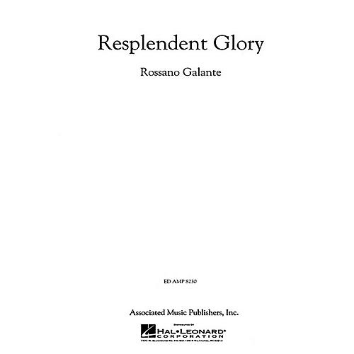 G. Schirmer Resplendent Glory Concert Band Composed by Rossano Galante