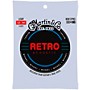 Martin Retro Acoustic Strings With Monel Wrap Wire 3-Pack Light (12-54)