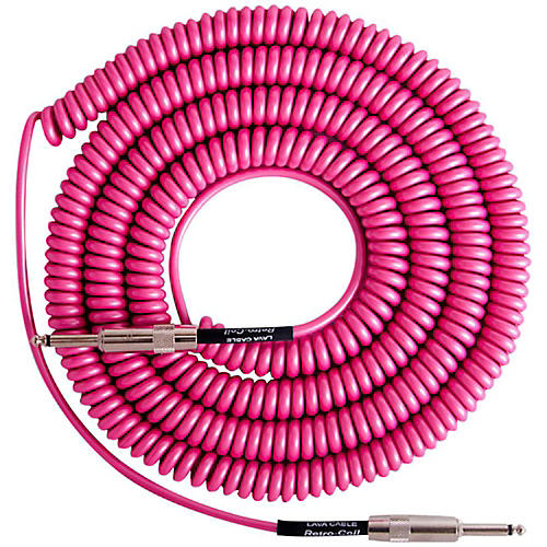 Retro Coil 20-Foot Silent Instrument Cable Straight-Straight Assorted Colors