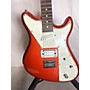 Used Peavey Retro Fire Solid Body Electric Guitar Metallic Orange