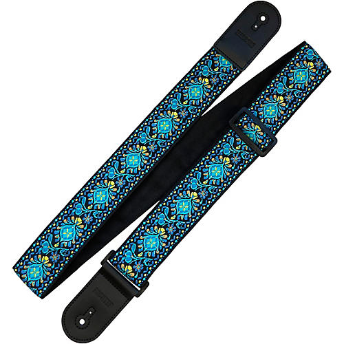 RICHTER Retro Guitar Strap Blue