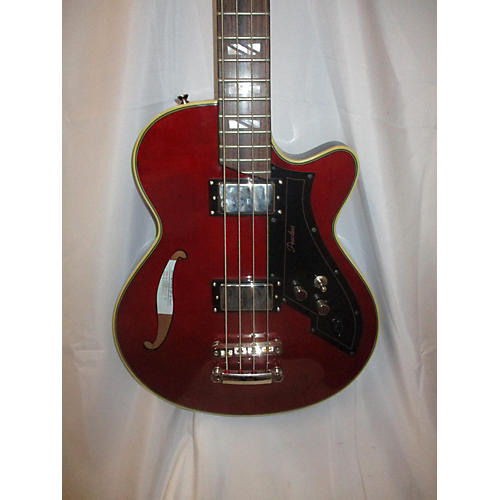 PEERLESS Retromatic B2 Electric Bass Guitar Red