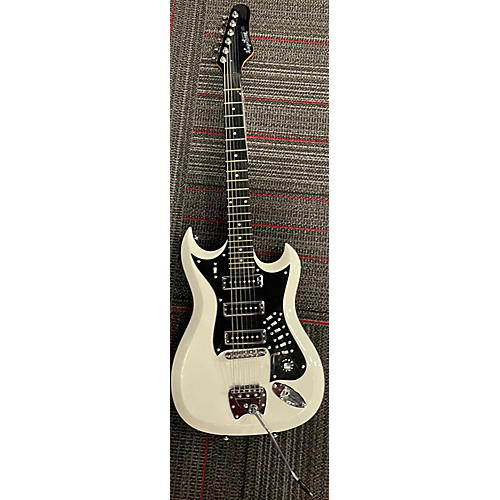 Hagstrom Retroscape H-III Solid Body Electric Guitar White