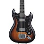 Hagstrom Retroscape H8 Reissue 8-String Electric Bass Guitar Tobacco Sunburst