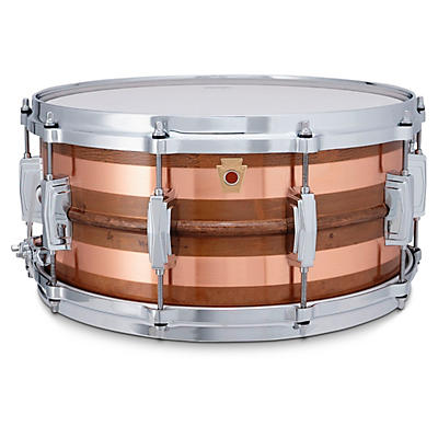 Ludwig Revelation Jon Theodore Signature Brass Snare Drum