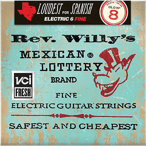 Reverend Willy's Electric Guitar String Set - Light