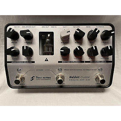 Two Notes Audio Engineering Revolt Guitar Analog Amp Sim Effect Pedal