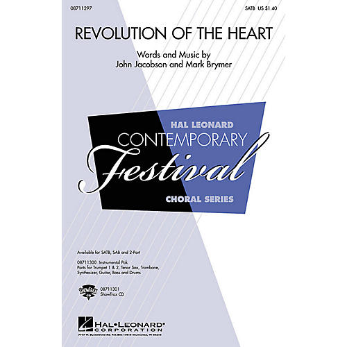 Hal Leonard Revolution of the Heart Combo Parts Composed by John Jacobson