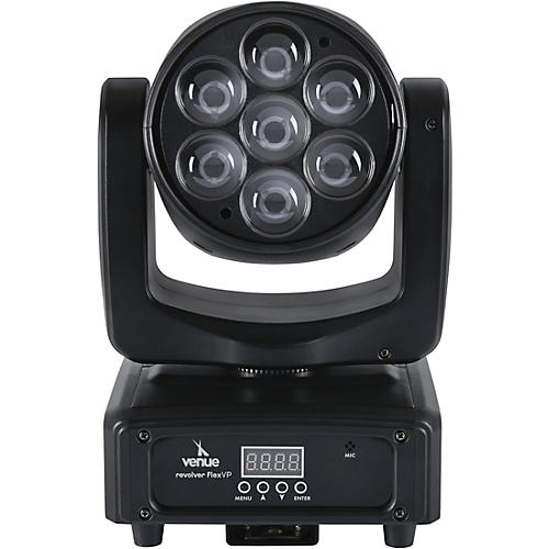 Venue Revolver Flex VP Zooming RGBW Moving Head Spot and Wash Light with VenuLink Port