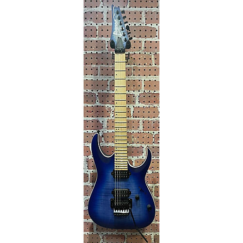 Ibanez Rgar42mfmt Solid Body Electric Guitar Blue