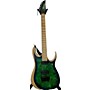 Used Ibanez Rgdix6mpb Solid Body Electric Guitar Trans Green