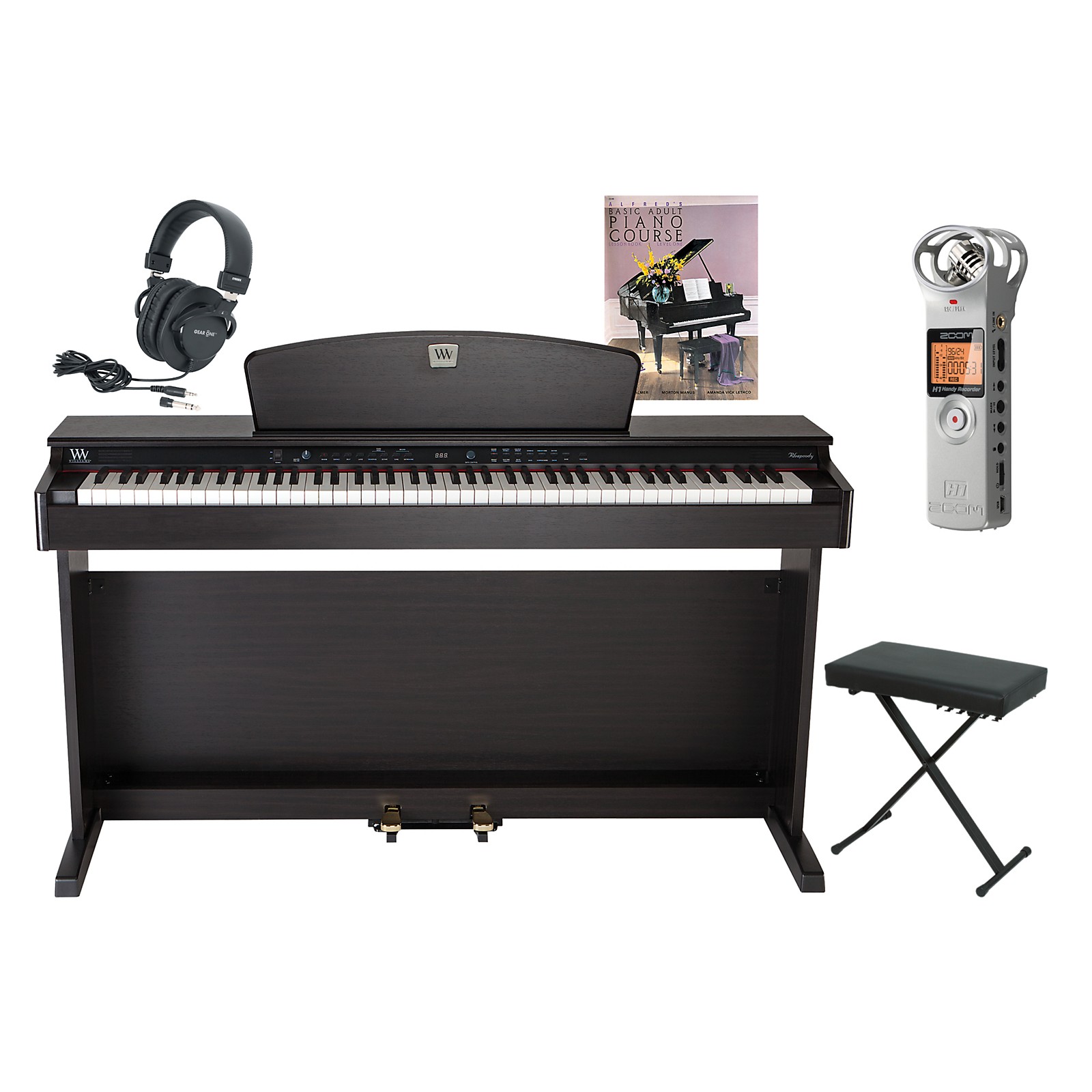 Williams Rhapsody Digital Piano Package Musician