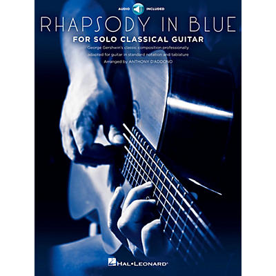 Hal Leonard Rhapsody In Blue For Solo Classical Guitar Book/CD