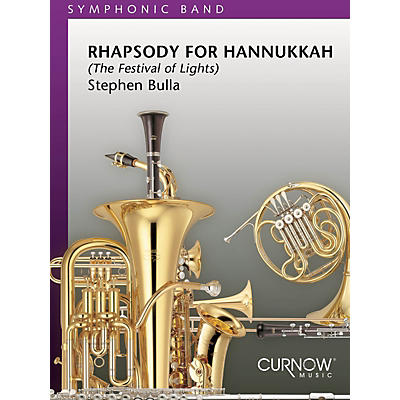 Curnow Music Rhapsody for Hanukkah (Grade 5 - Score Only) Concert Band Composed by Stephen Bulla