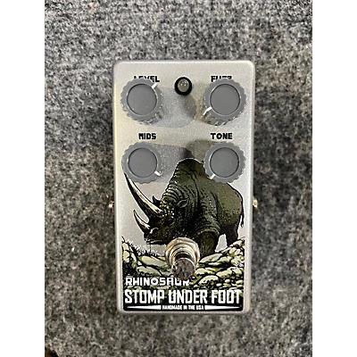 Stomp Under Foot Rhinosaur Fuzz Effect Pedal