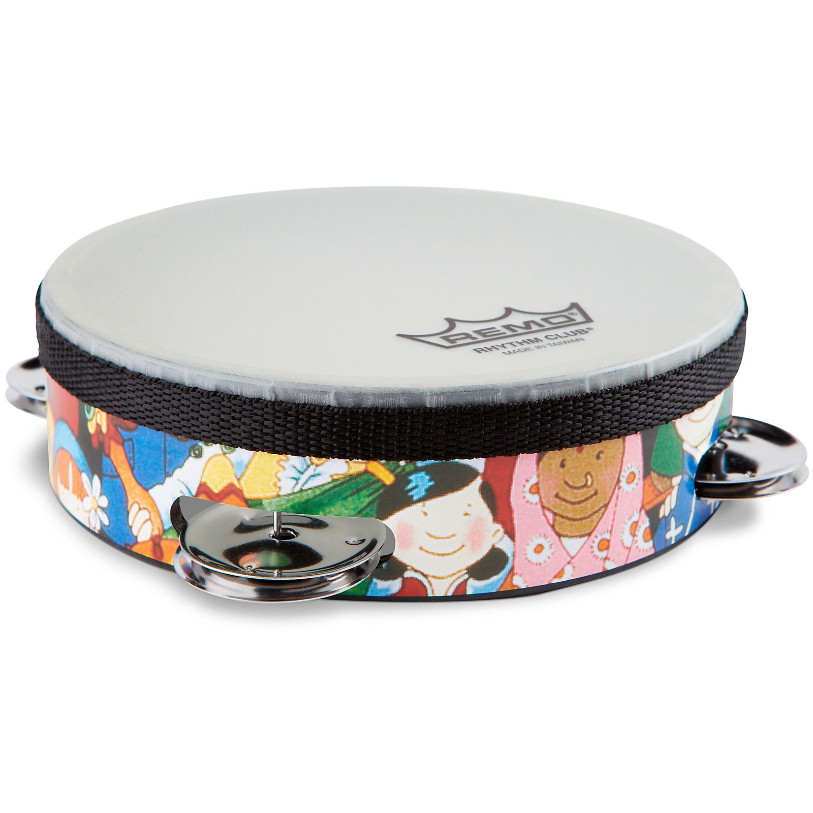Remo Rhythm Club Tambourine with 4 Sets of Jingles Musician's Friend