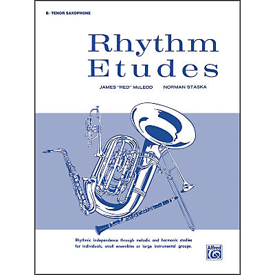 Alfred Rhythm Etudes B-Flat Tenor Saxophone