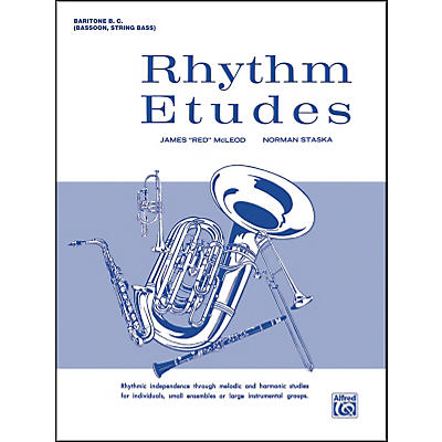 Alfred Rhythm Etudes Baritone B.C. (Bassoon String Bass)