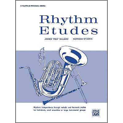 Alfred Rhythm Etudes C Flute (C Piccolo Oboe)