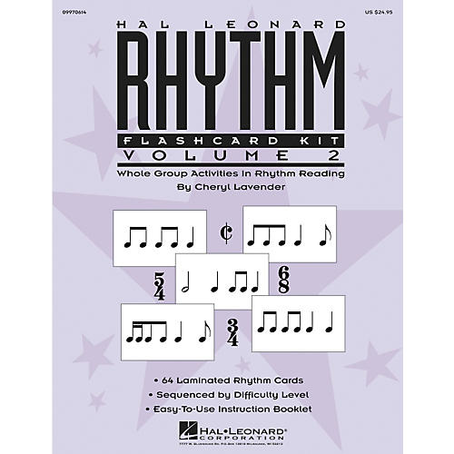 Hal Leonard Rhythm Flashcard Kit Vol. 2