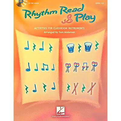 Hal Leonard Rhythm Read & Play - Activities for Classroom Instruments (Book/Online Audio)