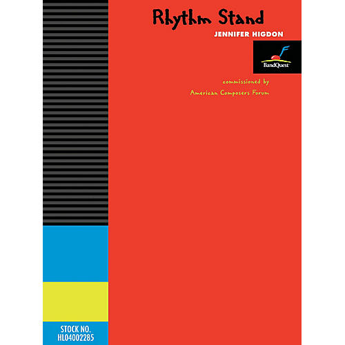 American Composers Forum Rhythm Stand (Score Only) (BandQuest Series Grade 3) Concert Band Level 3 Composed by Jennifer Higdon
