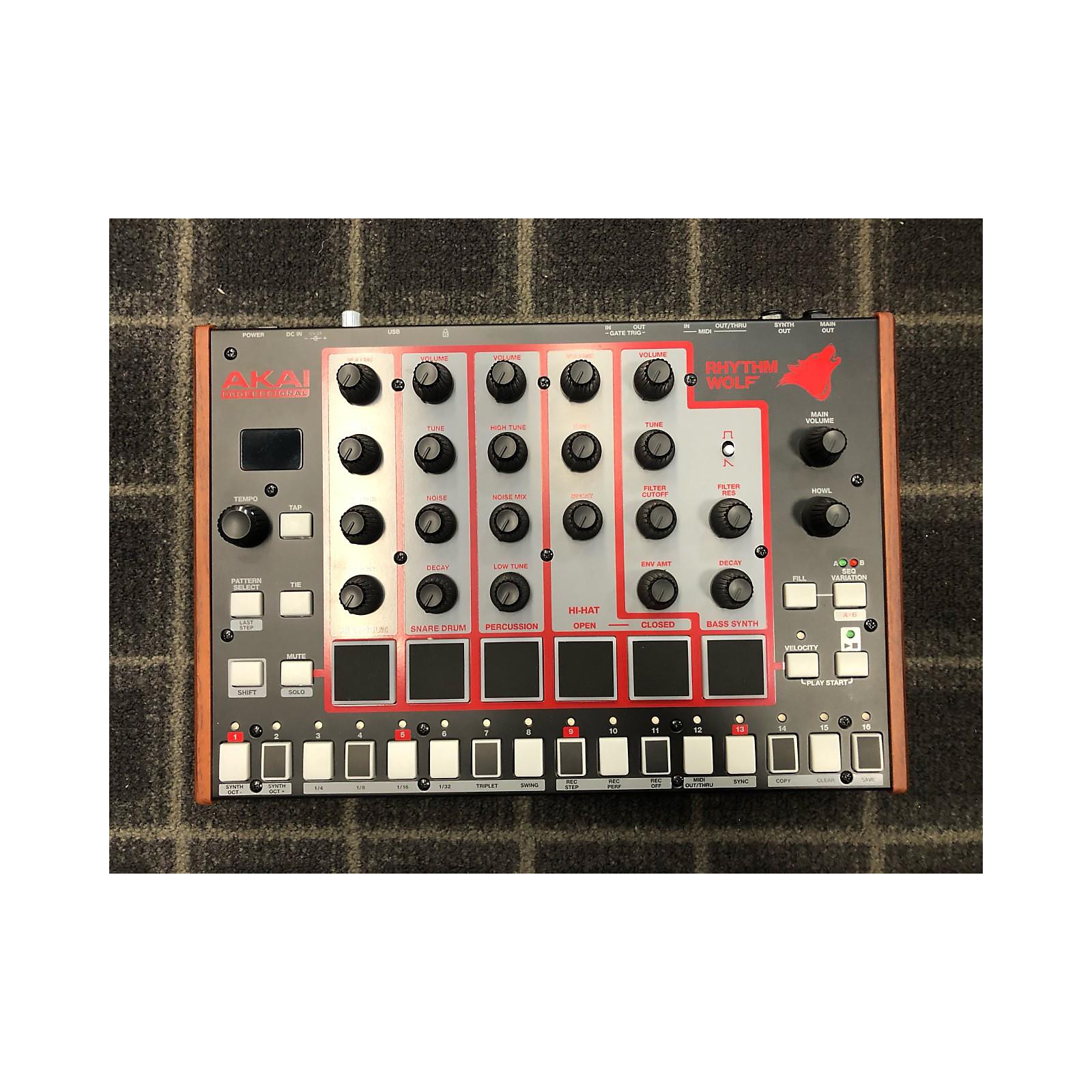 Used Akai Professional Rhythm Wolf Drum Machine Musician's Friend