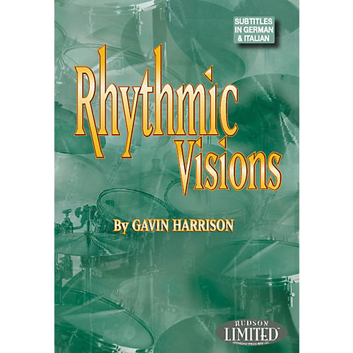 Hudson Music Rhythmic Visions DVD by Gavin Harrison