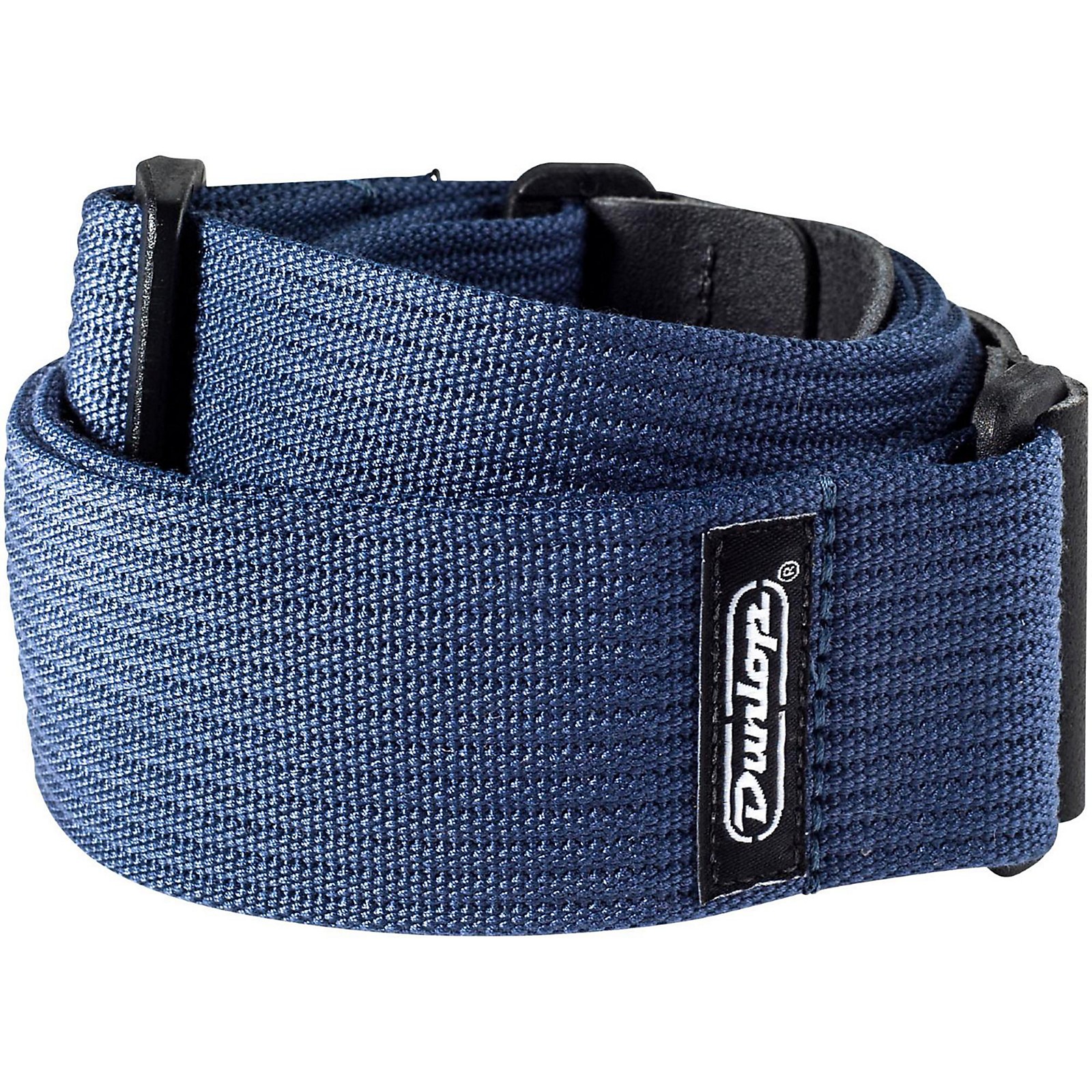 Dunlop Ribbed Cotton Guitar Strap Navy Blue Musician's Friend