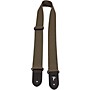 Perri's Ribbed Cotton Guitar Strap Olive Green 2 in.