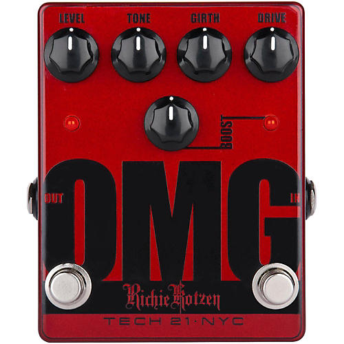 Richie Kotzen OMG Signature Overdrive Guitar Effects Pedal